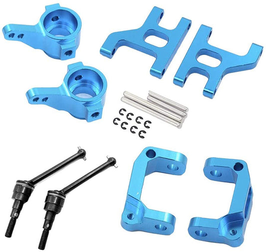 Alloy Steering & Castor Blocks, Arms & Drive Shafts for Tamiya Off-Road CC01