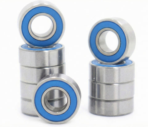Low Friction Rubber Sealed Ball Bearings (10) 5x11x4mm for RC Vehicles
