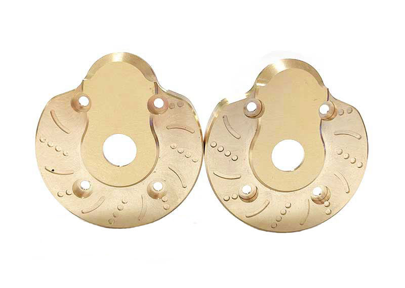 CNC Machined Brass 48g Each Axle Weight Add-On for Axial 1/10 SCX10 III