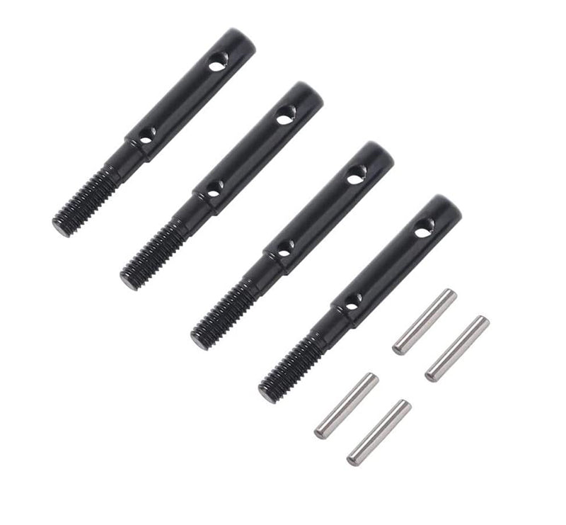 Steel Portal Axle Drive Shafts (4) for Axial SCX10 III & Capra 1.9