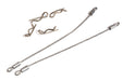 Secured Body Clip (4) with 80mm Retainer Link for 1/16 & 1/10 RC