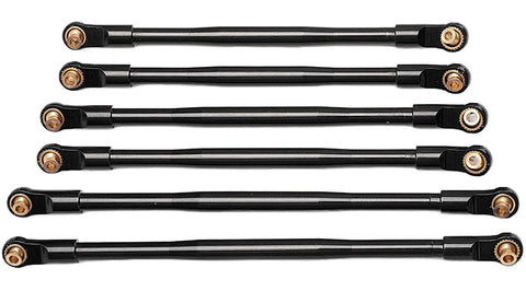 Metal Alloy Linkages (6) for Axial 1/10 RBX10 Ryft 4WD Rock Bouncer