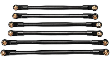 Metal Alloy Linkages (6) for Axial 1/10 RBX10 Ryft 4WD Rock Bouncer