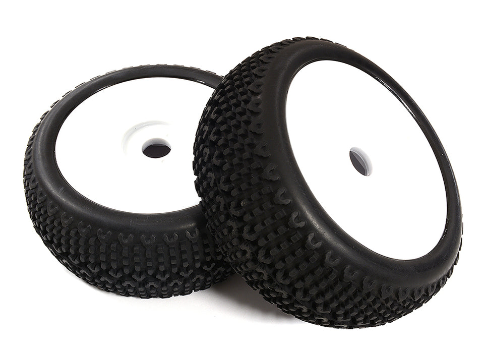 1/8 Buggy Wheel+Tire (2) Set 17mm Hex (O.D.=116mm)