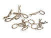 Bent-Up Body Clips (10) for 1/7 & 1/8 RC Cars & Trucks (LxW=33x13mm)