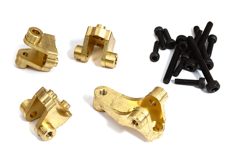 Brass Alloy 50g Total Axle Mount (4) for Traxxas TRX-4 Scale & Trail Crawler