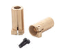 Brass Alloy 30g Each Straight Axle Adapters for Axial 1/10 SCX10 II