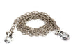 Realistic 1/10 Scale Metal Drag Chain w/ Tow Hooks for Off-Road Crawler