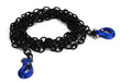 Realistic 1/10 Scale Metal Drag Chain w/ Tow Hooks for Off-Road Crawler