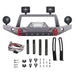 Realistic Front Alloy Bumper w/ LED for Traxxas TRX-4 w/ 43mm Mount