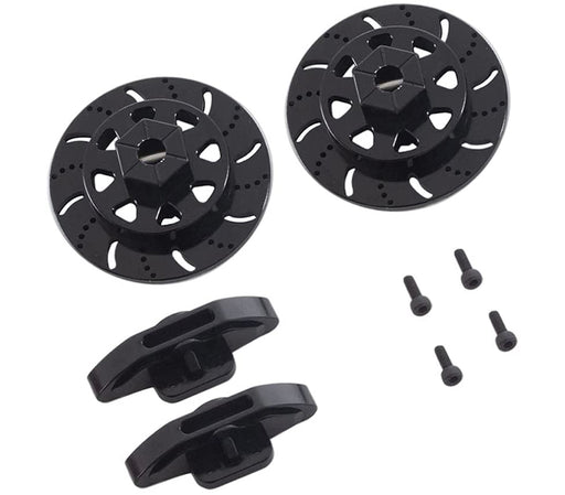 Realistic Brake Disc (2) for Axial 1/10 RBX10 Ryft 4WD Rock Bouncer