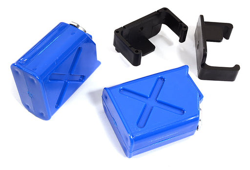 Realistic Jerry Can Kerosene Tank (2) w/ Bracket for 1/10 Scale Rock Crawler