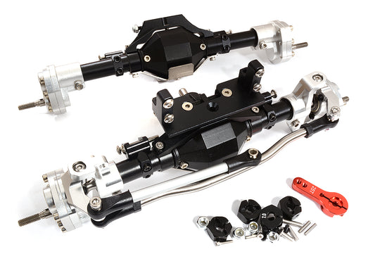 Reversible Rotation F&R Axle Assembly w/ Internals for 1/10 SCX10 II & SCX10 III