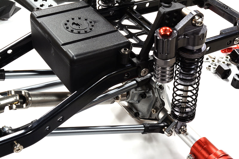 Billet Machined 1/10 HCX10 Trail Roller 4WD Off-Road Scale Crawler Kit 313mm WB - Product image 4