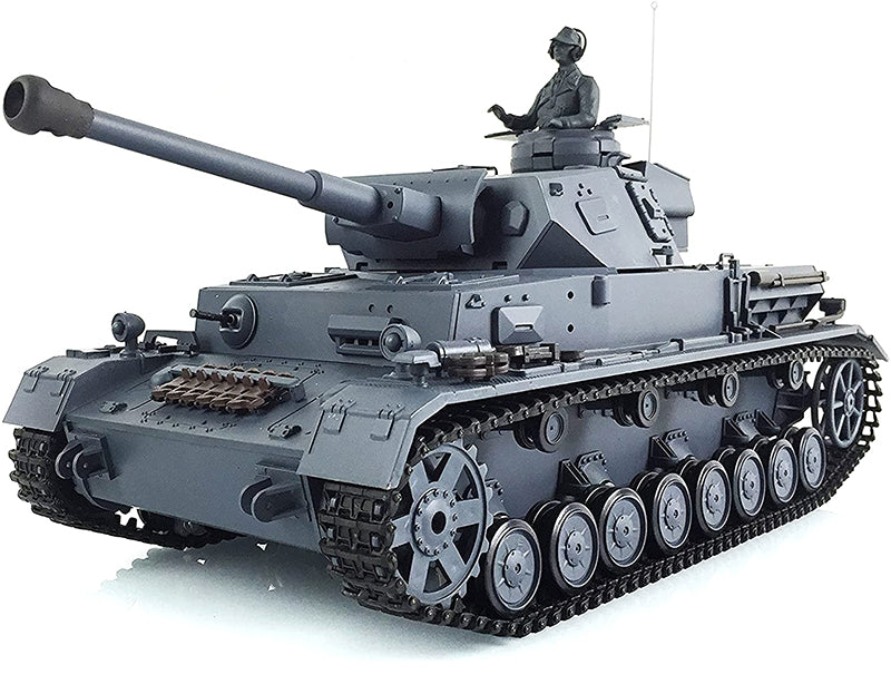 1/16 Scale Panzer IV F2 Type Tank, 2.4Ghz Remote Control Model HL3859-1 7.0