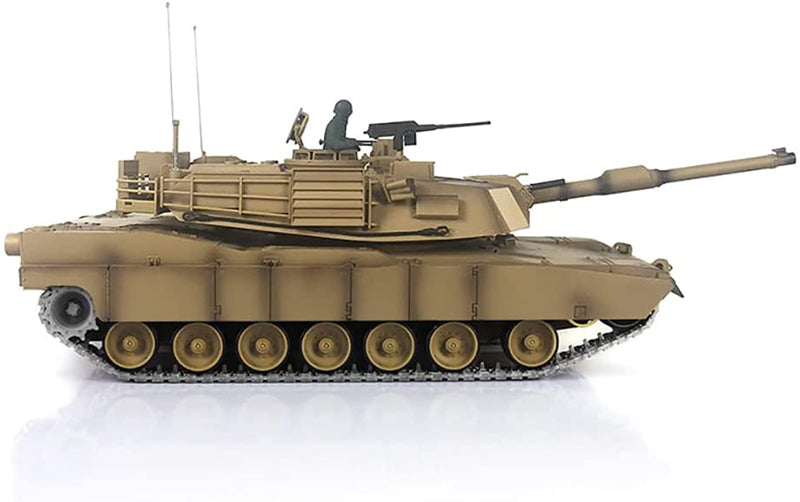 1/16 Scale USA M1A2 Abrams Main Battle Tank, 2.4Ghz R/C Model HL3918-1Pro 7.0