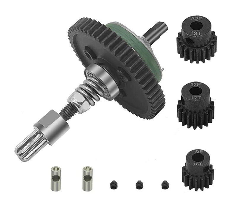 Clutch Assembly w/ 54T Spur, Hub & 15/17/19T Pinions for Traxxas 1/10 Slash 4X4