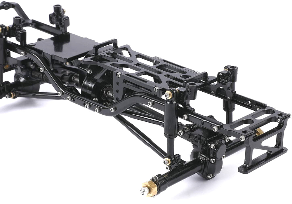 Complete Alloy Conversion Kit w/ 133 Wheelbase for Axial 1/24 SCX24 C10 Crawler