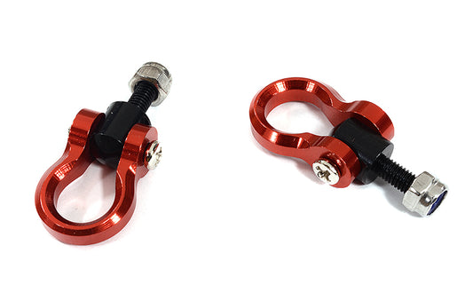 Metal Alloy Bumper Tow Shackles (2) for TRX-4 Type C28489 Front Bumper