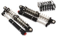 Realistic Billet Machined Dual Shock Set (2) for 1/10 Off-Road Crawler (L=90mm)