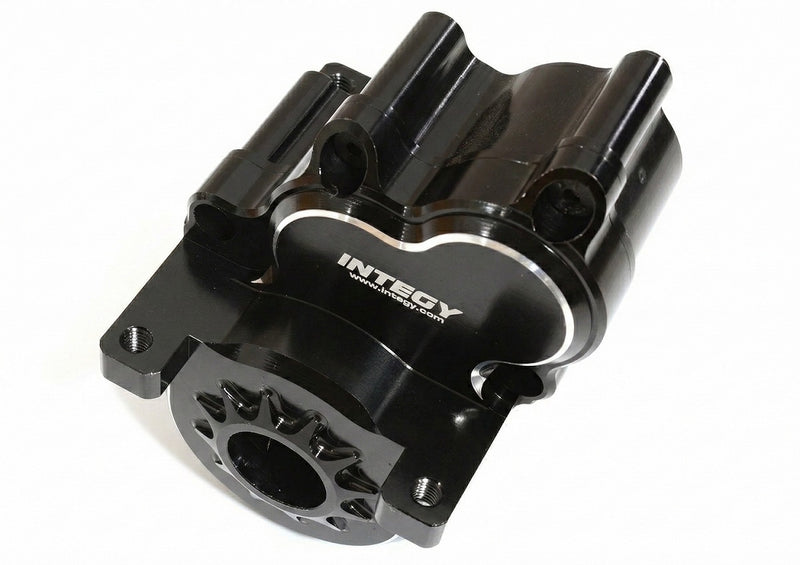 Black Billet Machined Center Gearbox Housing for 1/10 Scale Traxxas E-Revo 2.0