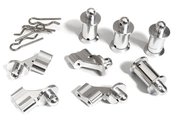 Billet Machined Front & Rear Body Mount Set for Arrma 1/8 Kraton 6S BLX V3