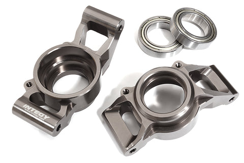 Billet Machined HD Rear Hub Carriers w/20x32x7mm Bearings for Traxxas X-Maxx 4X4
