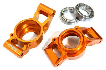 Billet Machined HD Rear Hub Carriers w/20x32x7mm Bearings for Traxxas X-Maxx 4X4