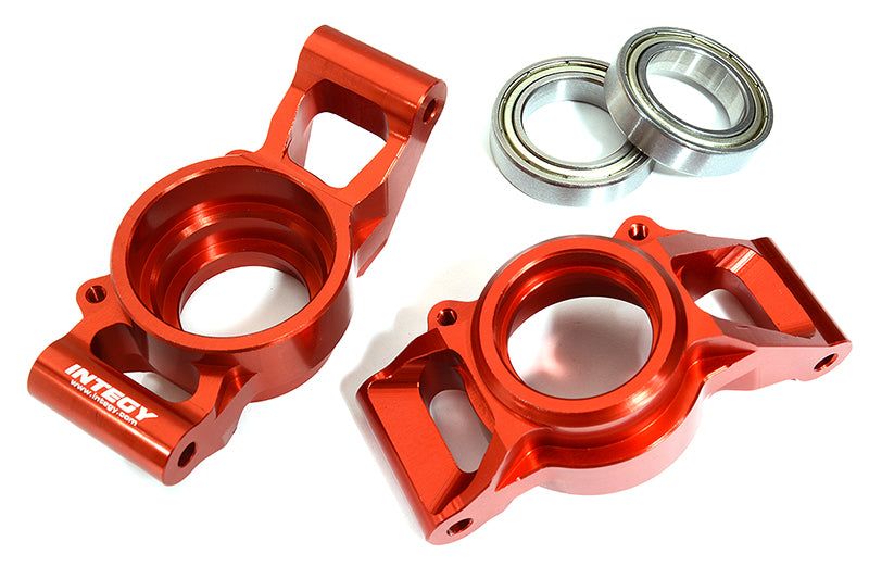 Billet Machined HD Rear Hub Carriers w/20x32x7mm Bearings for Traxxas X-Maxx 4X4