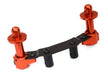 Billet Machined Front Body Mount Set for Arrma 1/10 Vorteks 4X4 3S BLX