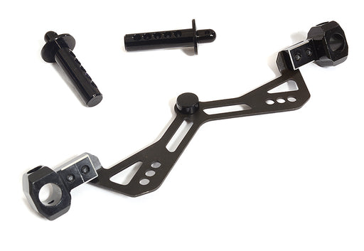 Billet Machined Front Body Mount Set for Team Associated DR10 Drag Race Car RTR
