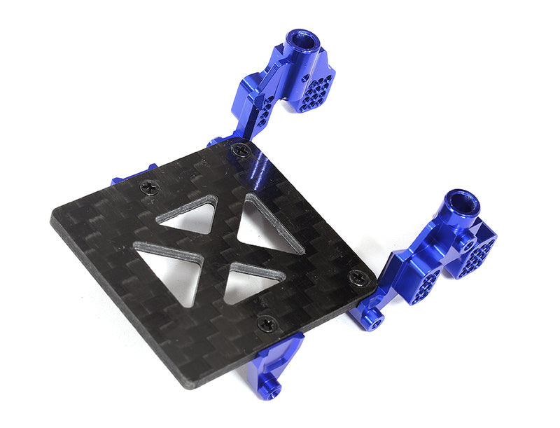 Billet Machined Front Shock Towers w/ Receiver Mount for Axial 1/24 SCX24