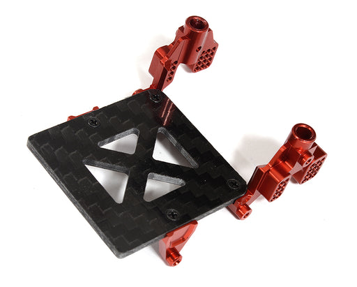 Billet Machined Front Shock Towers w/ Receiver Mount for Axial 1/24 SCX24