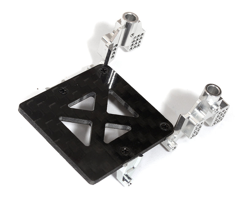 Billet Machined Front Shock Towers w/ Receiver Mount for Axial 1/24 SCX24