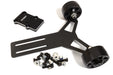 Black Billet Machined Aluminum Wheelie Bar Set for Arrma 1/5 Kraton 4X4 8S BLX