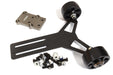 Grey Billet Machined Aluminum Wheelie Bar Set for Arrma 1/5 Kraton 4X4 8S BLX