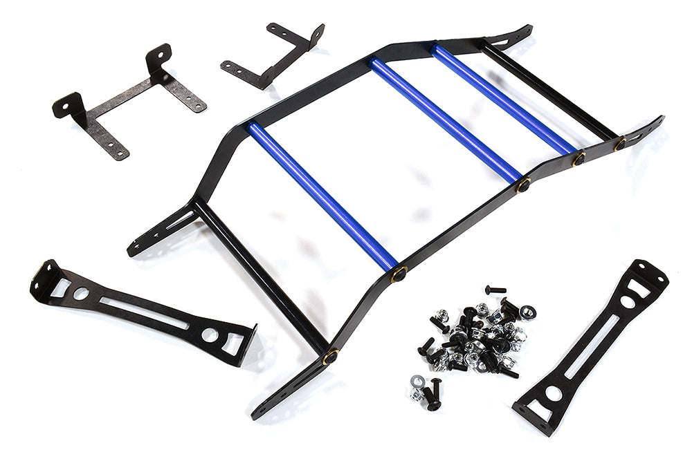 Metal Alloy Exo-Skeleton Body Roll Cage Kit for Arrma 1/8 Outcast 6S BLX