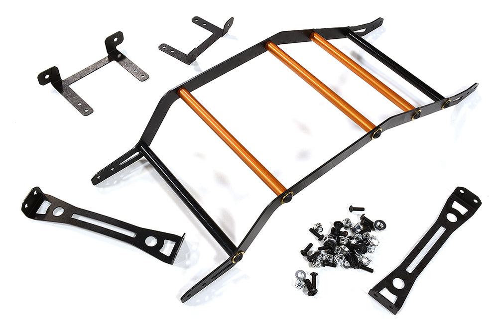 Metal Alloy Exo-Skeleton Body Roll Cage Kit for Arrma 1/8 Outcast 6S BLX