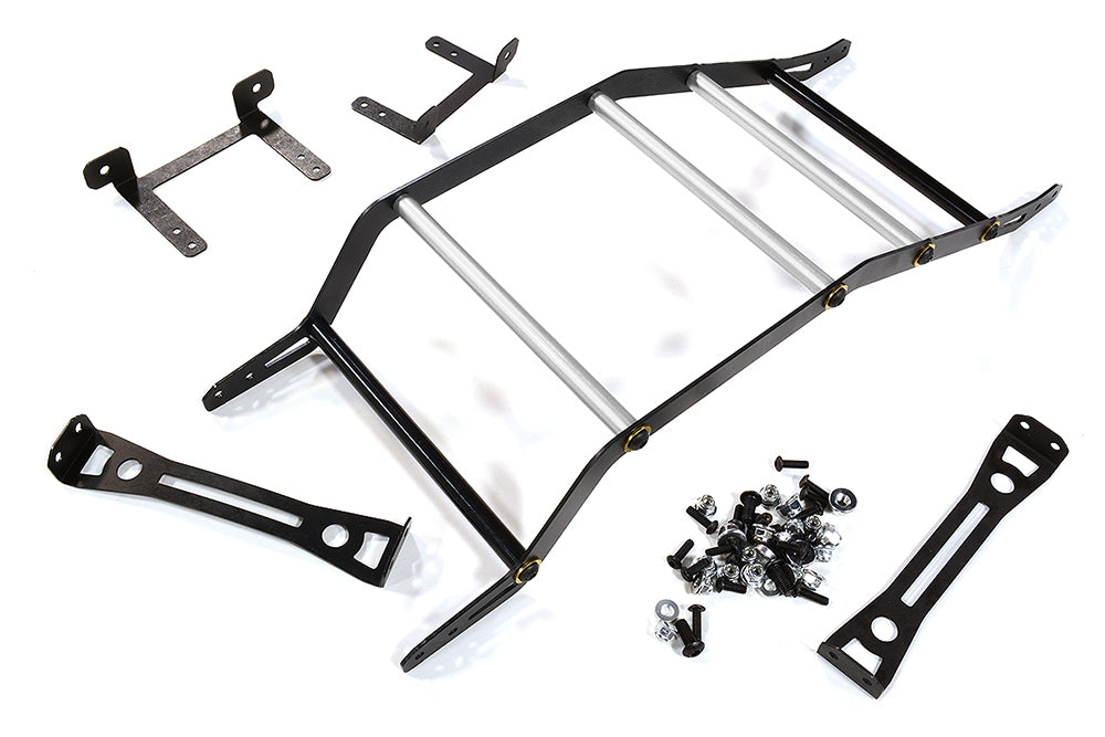 Metal Alloy Exo-Skeleton Body Roll Cage Kit for Arrma 1/8 Outcast 6S BLX