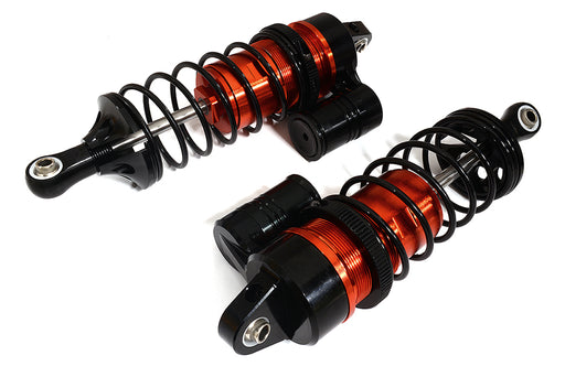 Red Billet Machined Piggyback Front Shocks for Losi 1/5 Scale DBXL-E & 2.0