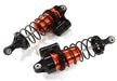 Red Billet Machined Piggyback Rear Shocks for Losi 1/5 DBXL-E & 2.0