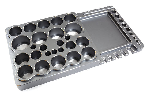 Universal Workbench Organizer 186x100x18mm Workstation Tray