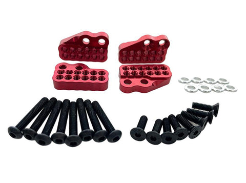 Alloy Machined Shock Upper Add-On Mounts for Axial 1/10 Capra 1.9 Unlimited