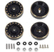 Alloy Machined Brass 10g Each Weight Add-On Wheel Adapter for Axial 1/24 SCX24
