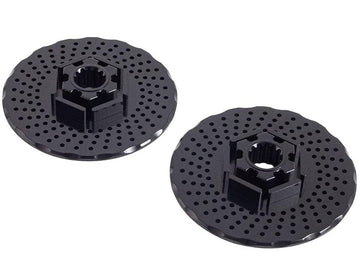Realistic Alloy Rear Brake Disc (2) + 3mm Offset for Traxxas X-Maxx 4X4