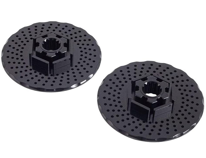 Realistic Alloy Rear Brake Disc (2) + 3mm Offset for Traxxas X-Maxx 4X4