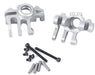 Alloy Machined Steering Blocks for Axial 1/10 RBX10 Ryft 4WD Rock Bouncer