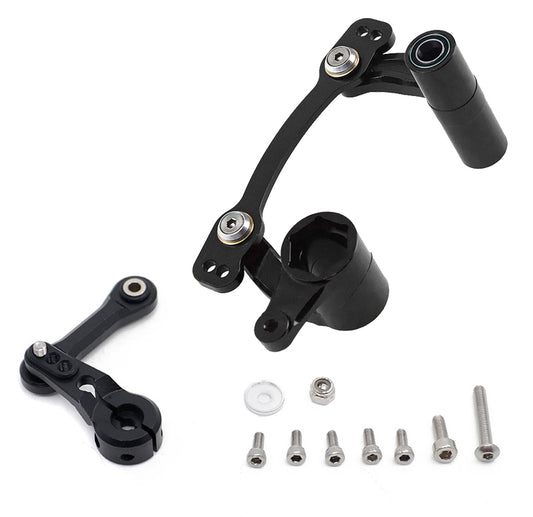 Steering Bell Crank w/ Servo Horn & Linkage for 1/8 Kraton, Senton & Typhon 6S