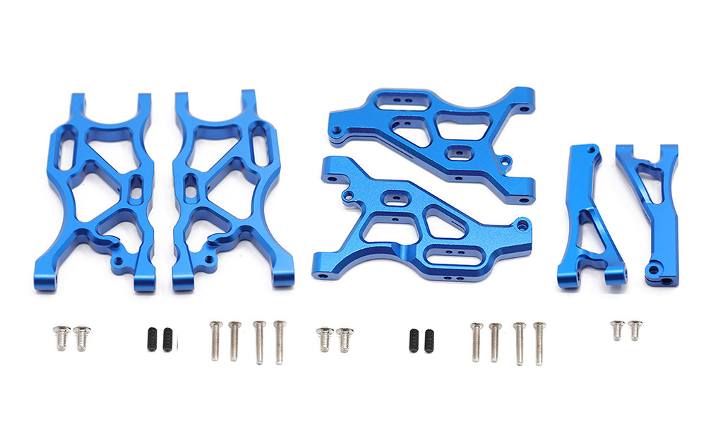 Alloy Front & Rear Arms (6) for Arrma 1/8 Typhon, 1/7 Limitless & Infraction 6S