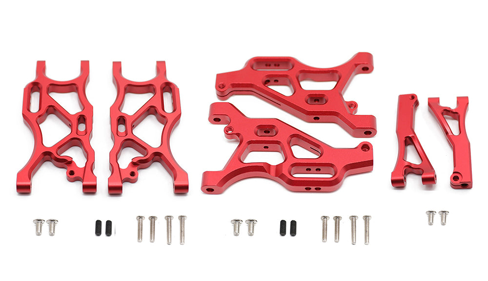 Alloy Front & Rear Arms (6) for Arrma 1/8 Typhon, 1/7 Limitless & Infraction 6S